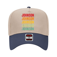 Johnson County, Kansas, Rainbow Text Design T Shirt Adjustable Baseball Cap | Artistshot