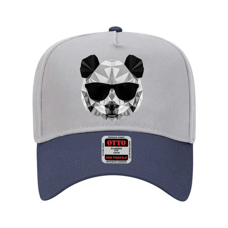 Design Costume Arts Panda Polygonal Essential Vintage T Shirt Adjustable Baseball Cap | Artistshot