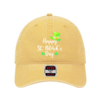 St Patricks Day T  Shirt Happy St. Patrick's Day Green T  Shirt Dyed Cap | Artistshot