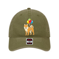 Dog Lover T  Shirt Icelandic Sheepdog Dog With Ballons T  Shirt Dyed Cap | Artistshot