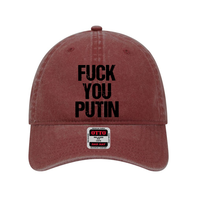 F You Putin Dyed Cap | Artistshot