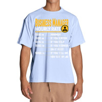 Business Managers Hourly Rate   Funny Business Director T Shirt Urban Heavy T-shirt | Artistshot