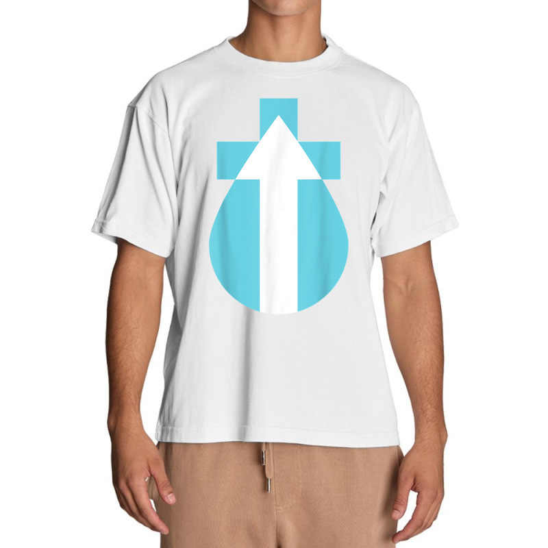 Water Baptism Cross  Holy Spirit Follower Lovers Gift T Shirt Urban Heavy T-shirt | Artistshot