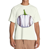 Baseball Pumpkin T Shirt Mens Boys Halloween Softball Lover 270 Urban Heavy T-shirt | Artistshot