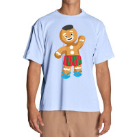 Gingerbread Man In Swimming Trunks  Christmas In July T Shirt Urban Heavy T-shirt | Artistshot