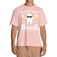 Funny Halloween Costumes T  Shirt Halloween I Am Just Here For Beer Bi Urban Heavy T-shirt | Artistshot