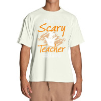 This Is My Scary Teacher Costume Funny Halloween Mask Urban Heavy T-shirt | Artistshot