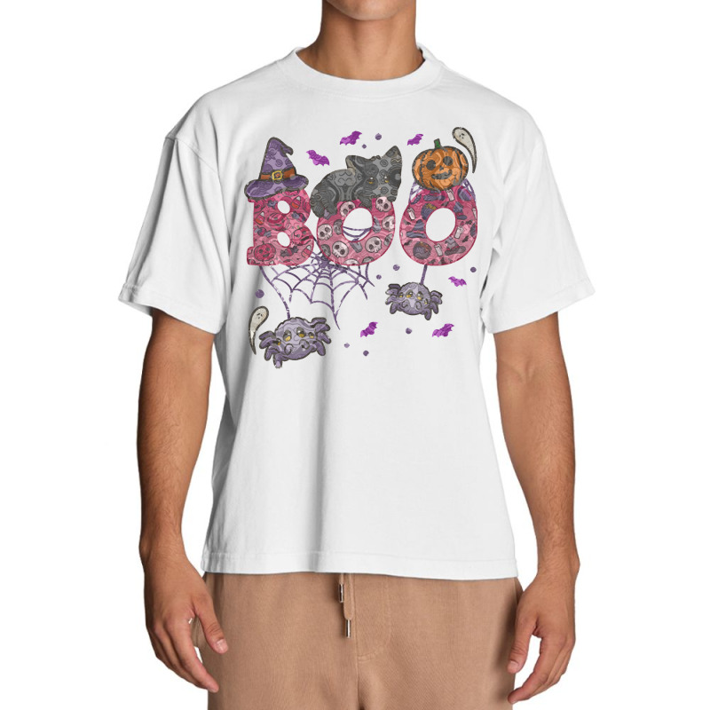 Halloween Cat Boo Halloween Costume T  Shirt Halloween Cat Boo Hallowe Urban Heavy T-shirt by orangesagreement | Artistshot