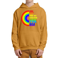 Gay Pride Come Out Wherever You Are Rainbow Flag Lgbt Lgbtq T Shirt Urban Pullover Hoodie | Artistshot