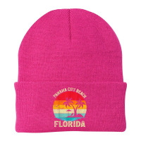 Family Vacation Vintage Retro Florida Panama City Beach T Shirt Beanie | Artistshot