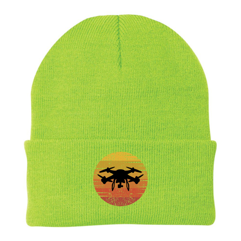 Fpv Drone Racing Quadcopters Rc Pilot Aerial Sports Vintage Retro Beanie by Tasteful Tees | Artistshot