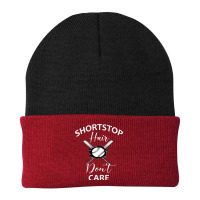 Softball Teen Girls Women Shortstop Hair Dont Care Saying T Shirt Beanie | Artistshot