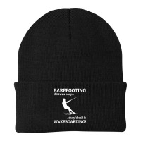 Barefoot Skiing Water Sport Motorboat Beanie | Artistshot