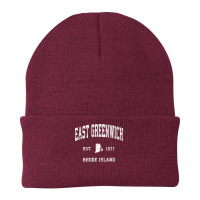 East Greenwich Rhode Island Ri Vintage Athletic Sports Desig T Shirt Beanie | Artistshot