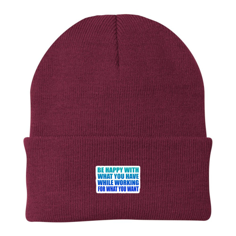 Focus On Being Productive Instead Of Busy 98702942 Beanie | Artistshot