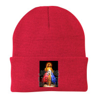 Jesus Christ Christian Jesus I Trust In You Divine Mercy Graphic Catho Beanie | Artistshot