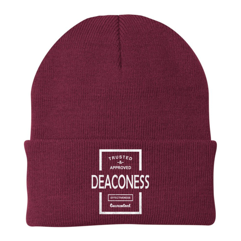 Trusted And Approved Deaconess Effectiveness Guaranteed T Shirt Beanie by valerietaverna | Artistshot