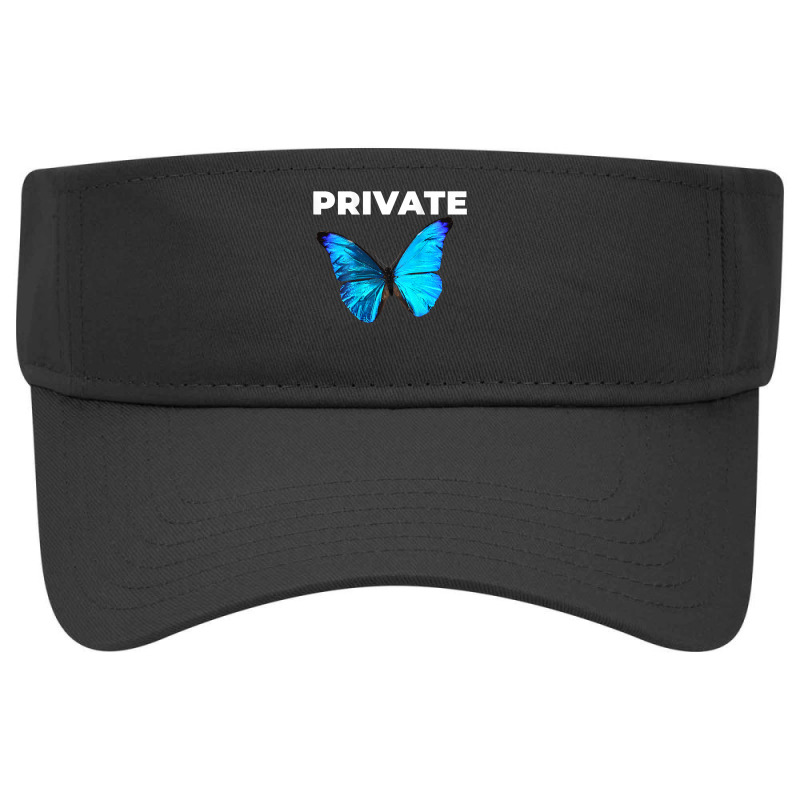 Private Butterfly Club Worldwide Europe Earth Travel T Shirt Visor hat by AshleyPenez | Artistshot