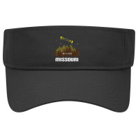 Colorful Total Solar Eclipse Missouri T Shirt Visor Hat | Artistshot