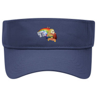 Losing At The Game Of Life 80s Cartoon Nihilism Humor Design Visor Hat | Artistshot