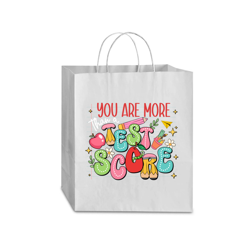 You Are More Than A Test Score Traveler Paper Bag -13 X 6 X 15 3/4 | Artistshot