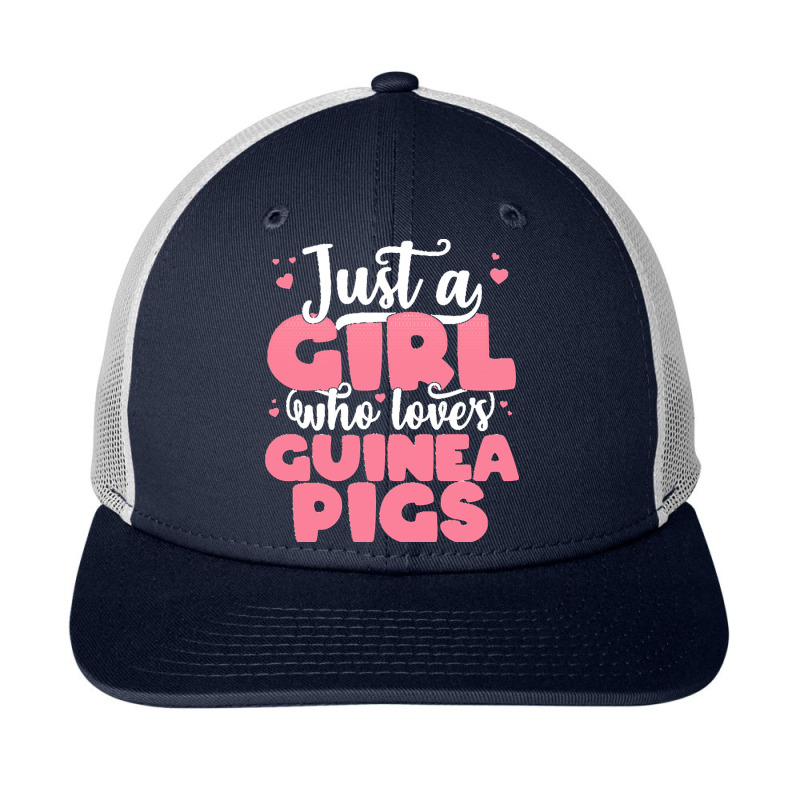 Just A Girl Who Love T  Shirt Just A Girl Who Loves Guinea Pigs   Cute Snapback Trucker Cap | Artistshot