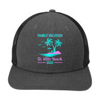 Family Vacation 2022 Vintage Lost Paradise St. Kitts Beach Premium Snapback Trucker Cap | Artistshot