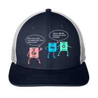 Salt And Copper Police Chemistry Pun Funny Gift Nerd Geek Snapback Trucker Cap | Artistshot