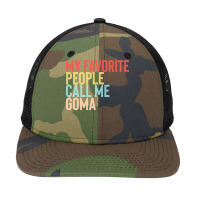 Mothers Day Gift Ideas T  Shirt My Favorite People Calls Me Goma Shirt Snapback Trucker Cap | Artistshot