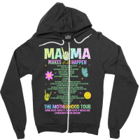 Mama Tour Zipper Hoodie | Artistshot