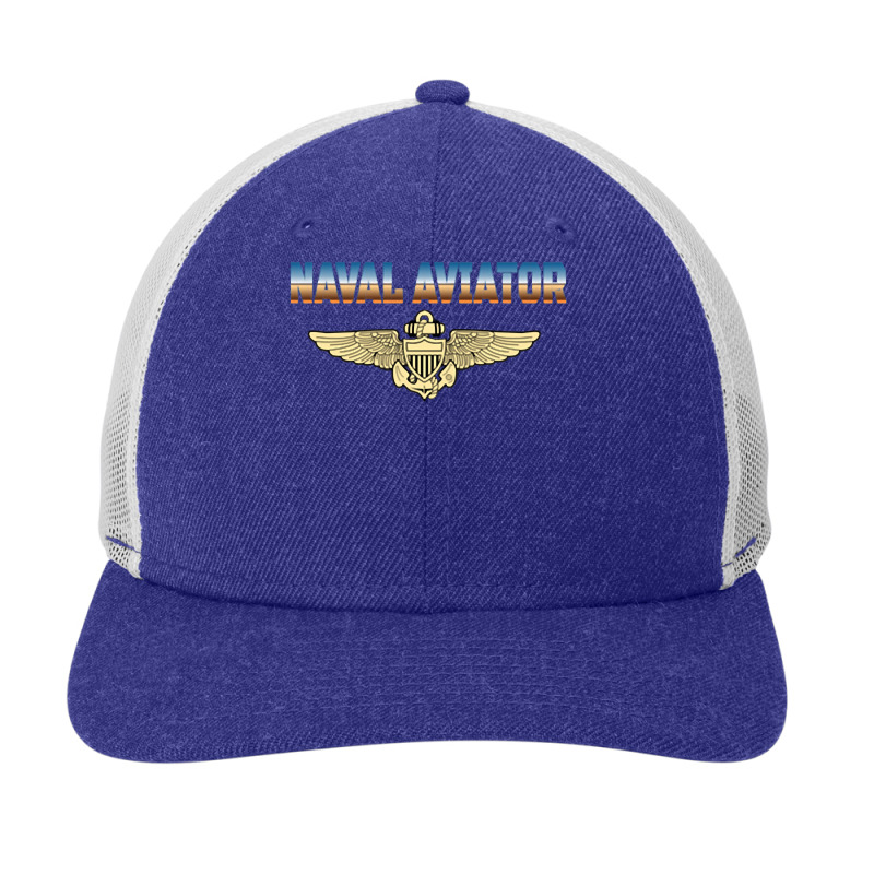 Fly Naval Aviator Classic Naval Officer Pilot Wing Navy Side Long Slee Snapback Trucker Cap by adam.troare | Artistshot