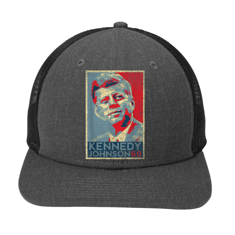 Kennedy Johnson 1960 Retro Campaign 4th Of July President T Shirt Snapback Trucker Cap by towamingle | Artistshot