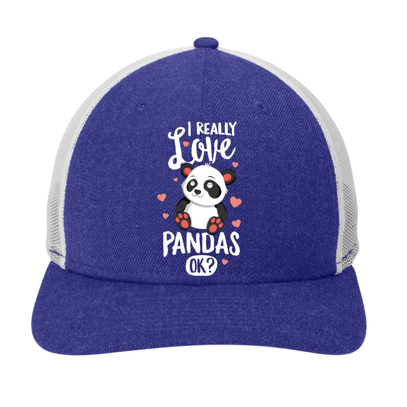 Bear I Just Really Love Pandaswomen Kids Kawaii Bear 272 Forest Snapback Trucker Cap by offensejuggler | Artistshot