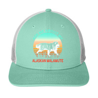 Alaskan Malamute T  Shirt Ask Me About My Alaskan Malamute T  Shirt Snapback Trucker Cap | Artistshot