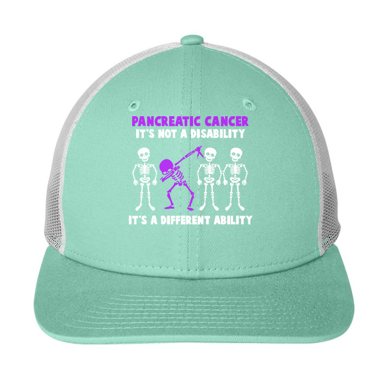 Pancreatic Cancer Awareness T  Shirt Pancreatic Cancer Awareness It's Snapback Trucker Cap by rico96716 | Artistshot