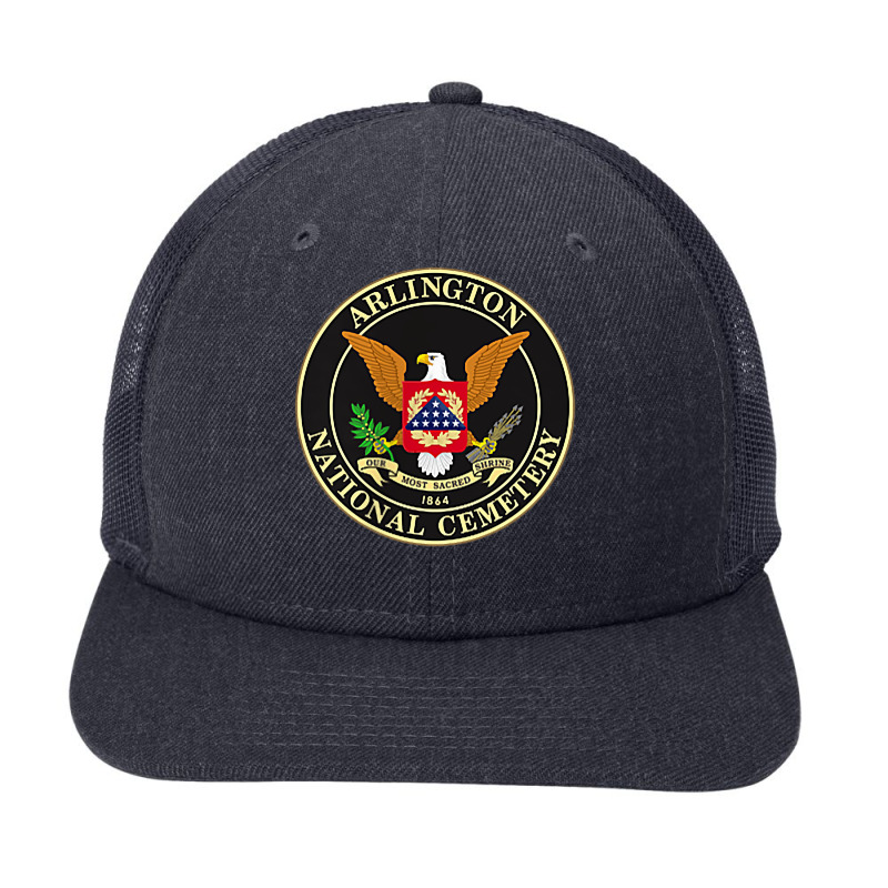 Front & Back Arlington National Cemetery T Shirt Snapback Trucker Cap by emaliekrein | Artistshot