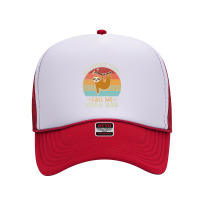 Mens My Favorite People Call Me Papa Bob Cute Sloth Lover Grandpa Prem Foam Trucker Hat | Artistshot