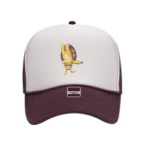 Sloth Dabbing Happy Easter Bunny Ears Cute Animall Lover Foam Trucker Hat | Artistshot