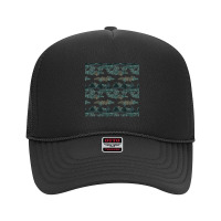 Nature Pattern T  Shirt Minimalist Leaf Line Art Illustration As A Sea Foam Trucker Hat | Artistshot