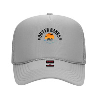 Outer Banks Nc 2021   Obx Group Family Vacation Trip T Shirt Foam Trucker Hat | Artistshot