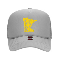 Skol Purple Yellow Vikings Runes Vintage Minnesota Gifts T Shirt Foam Trucker Hat | Artistshot