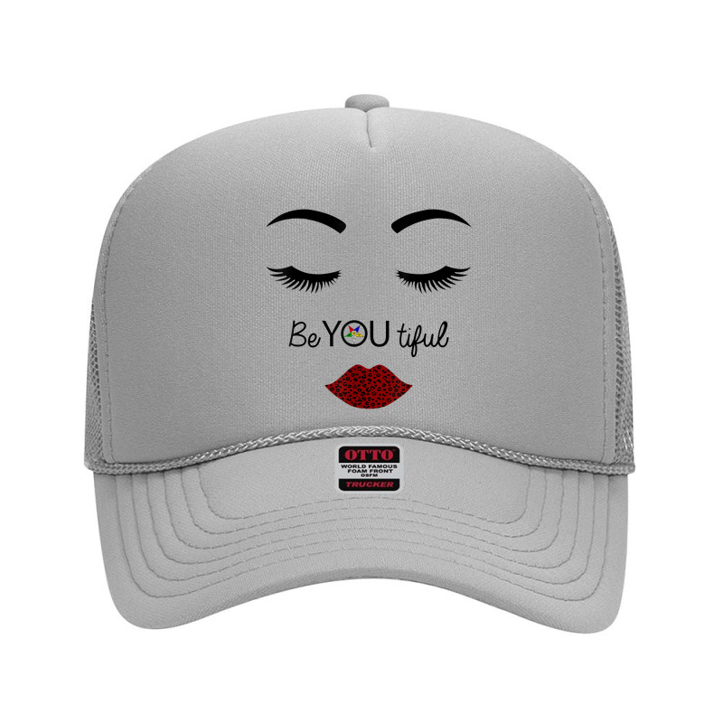 Fatal Sister Be You Oes Beautiful Eastern Star Mother's Day Foam Trucker Hat by iucantika | Artistshot