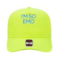 I'm So Emo   Emotional Music Lover Culture Retro Fashion Dj T Shirt Adjustable Baseball Cap | Artistshot