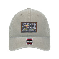 Compurhythm Cr 78 Drum Machine Fan Design Dyed Cap | Artistshot