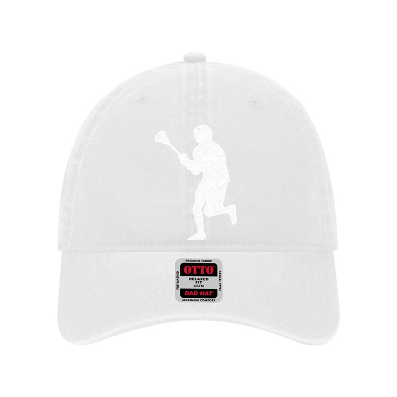 Funny Lacrosse Lover Gift T  Shirt Funny Graphic Lacrosse Ball Stick S Dyed Cap by deionschaefer81 | Artistshot