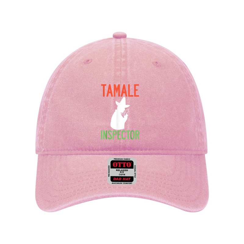 Tamale Inspector Mexican Holiday Christmas Food Champurrado Dyed Cap by Yuh2105 | Artistshot