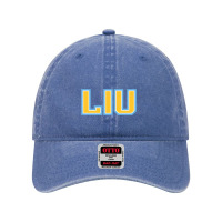 Liu Gold Wordmark Dyed Cap | Artistshot