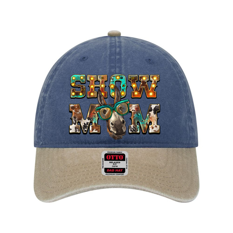 Show Mom Donkey Dyed Cap by BarkalooDesign | Artistshot