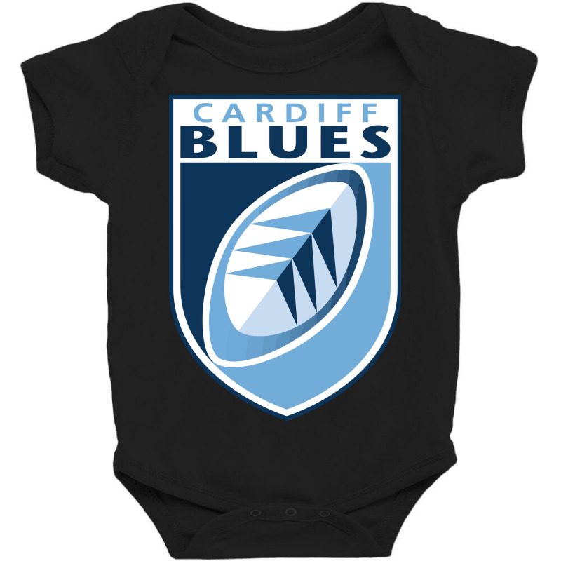 Cardiff Blues Baby Bodysuit by SomArt | Artistshot