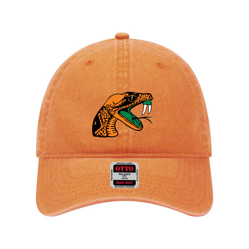 Florida A&m Rattlers Dyed Cap by tonyleo | Artistshot